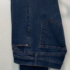 Ann Taylor Loft Modern Straight Jeans in Deep Blue